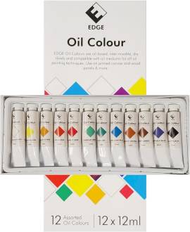 EDGE �lfarben Set,  12 Farben - Bild vergr��ern 