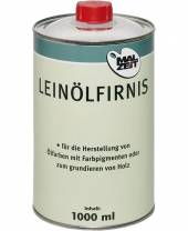 Leinölfirnis, 1 Liter