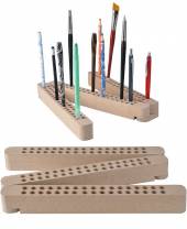 Stifte- und Pinselhalter Buchenholz
