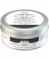 Charbonnel Kupfertiefdruckfarben schwarz, 200 ml