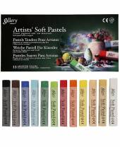 Gallery Künstlerpastelle, 12er-Set Farbsortiment