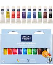 Gouache-Farben, 10 Tuben  10 ml