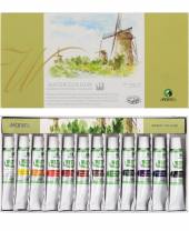Aquarell-Farben, 12 Tuben  12 ml