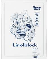 Linolblock, 23 x 31 cm, 20 Blatt