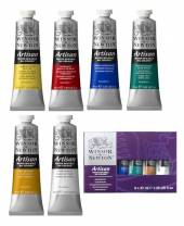 Starter-Set Artisan wassermischbare Ölfarbe, 6 x 37 ml Tube