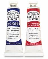 Griffin Alkyd-Ölfarbe altes Farbsortiment, 37 ml Tube