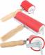 Farbwalze,  5 cm, Breite 6, 12, 15 oder 20 cm, Holzgriff