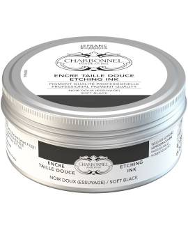 Charbonnel Kupfertiefdruckfarben schwarz, 200 ml