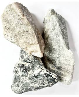 Speckstein, schwarz-weiß