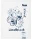 Linolblock, 23 x 31 cm, 20 Blatt