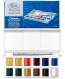 Winsor & Newton Aquarell-Farben, 12 halbe Npfchen