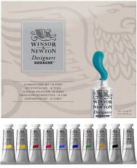 Winsor & Newton Designers Gouache, Starter-Set