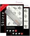 Hahnem&uuml;hle - 2 x Skizzenblock A4 plus Bleistift-Box