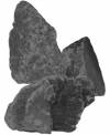 Speckstein, schwarz, ca. 1 kg